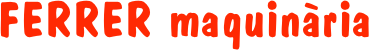 FERRER maquinària