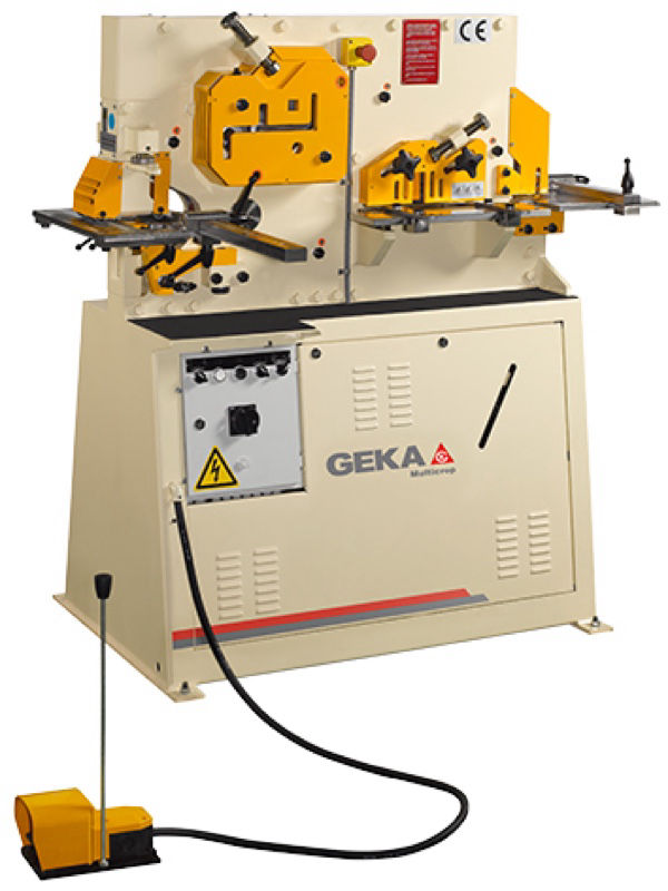 Cizallas punzonadoras hidráulicas GEKA MULTICROP