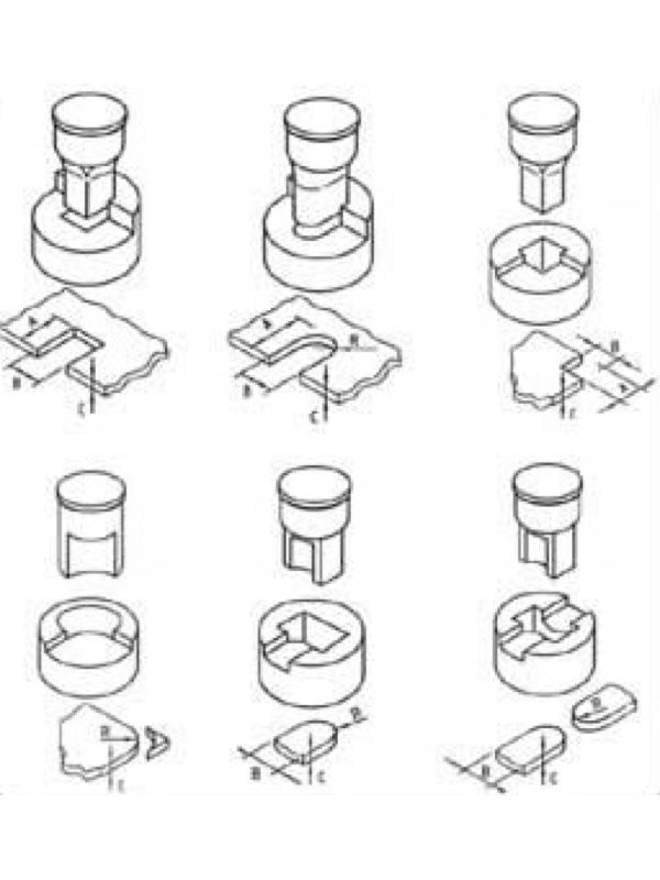 Punzones y matrices especiales